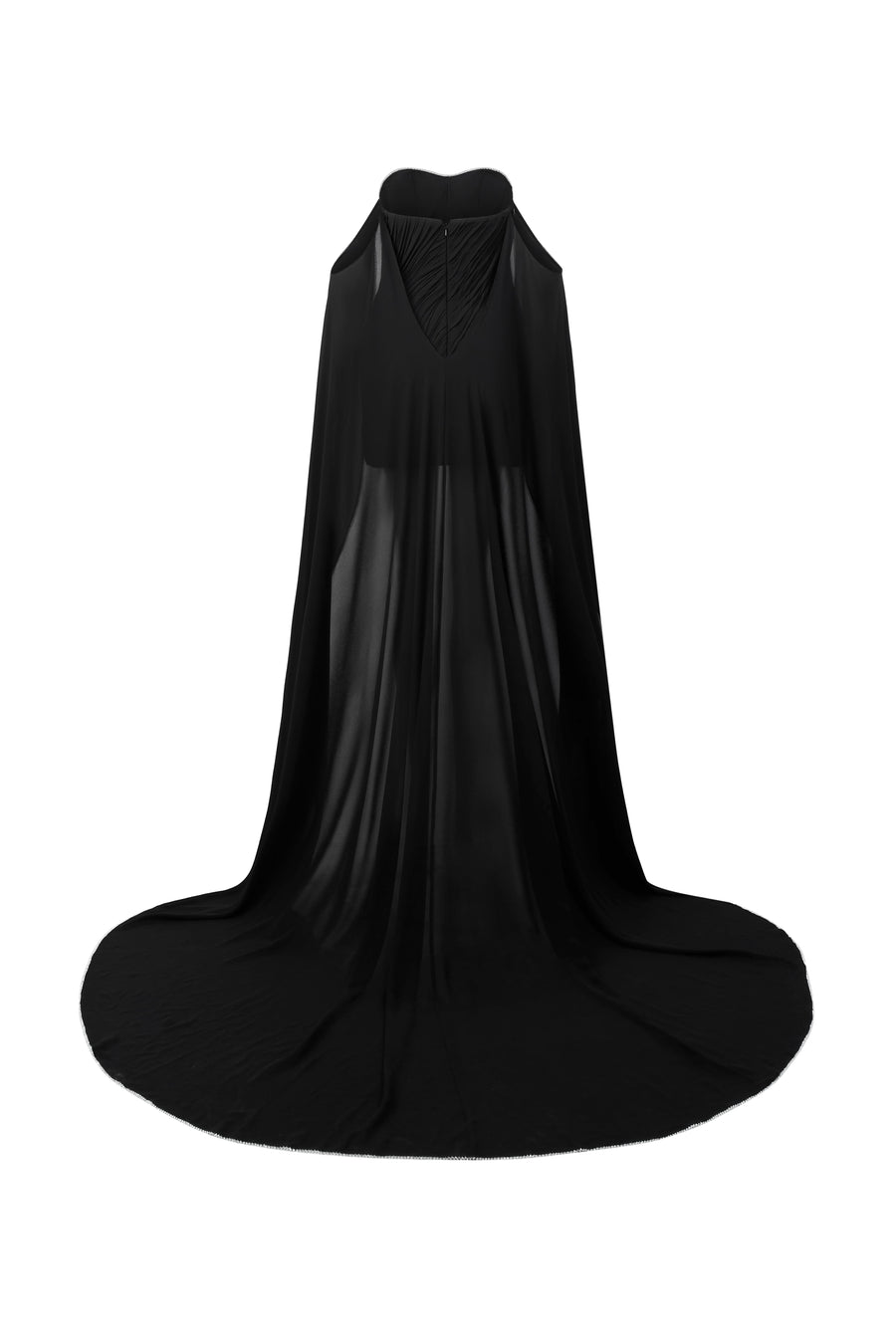 Vio Cape Sleeve Mini Dress 3