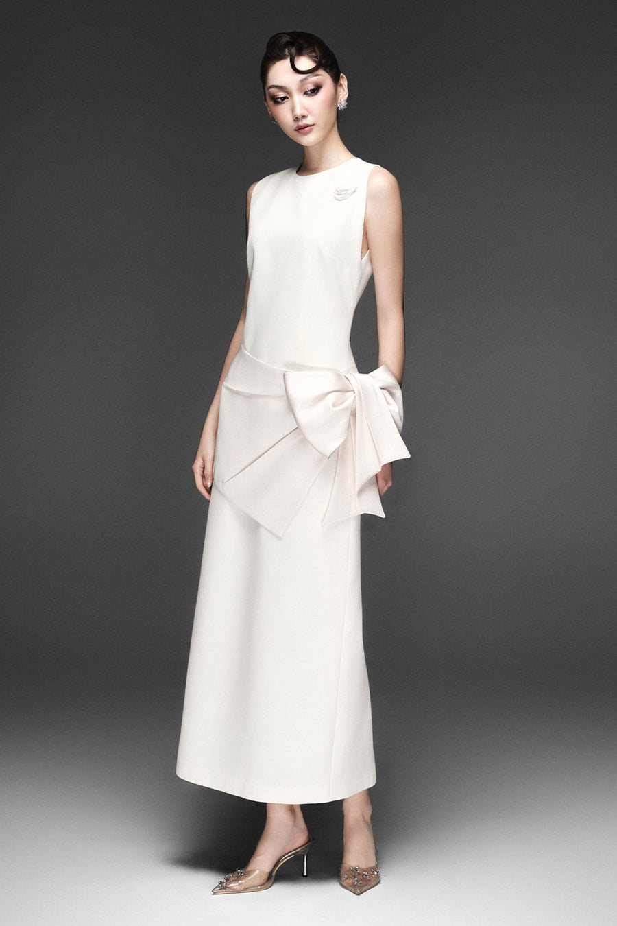 Lalia Ribbon Maxi Dress 1