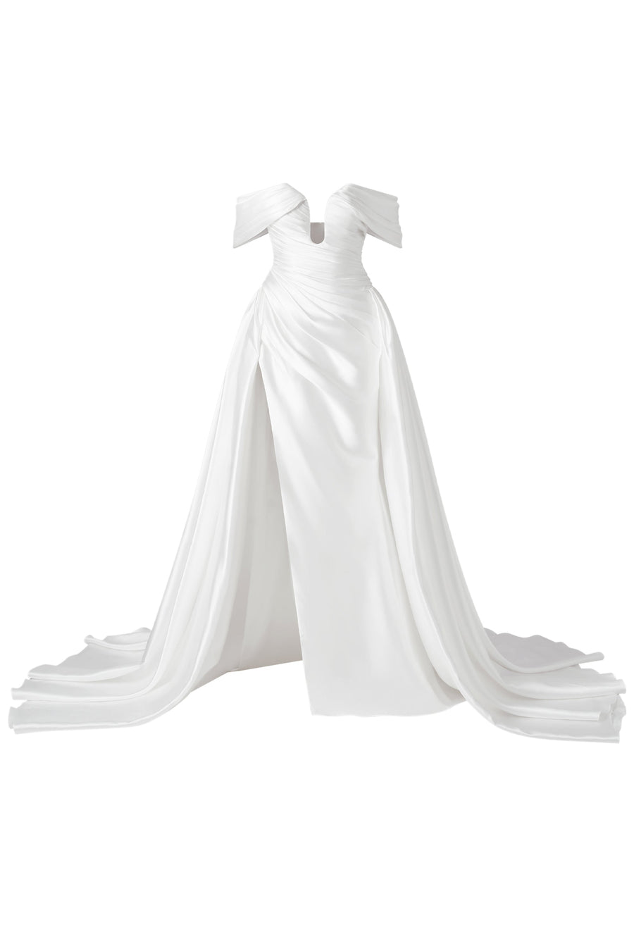 Lauryn Sweetheart Draped Maxi Dress 1