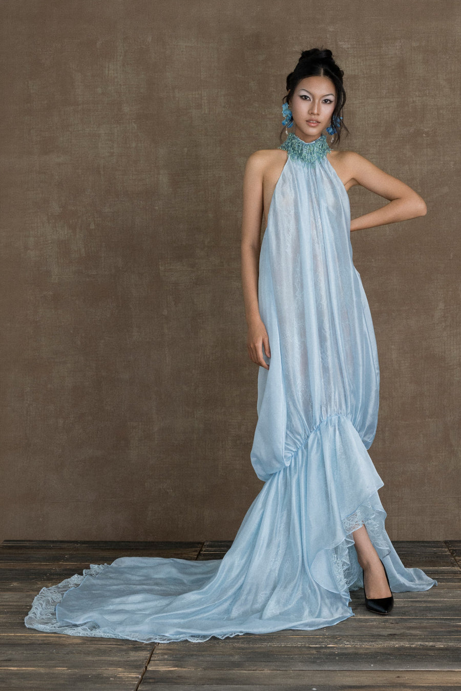 Les Souvenirs D'Indochine Halter Maxi Dress 6