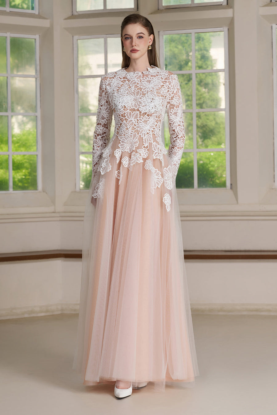 Lior Round Neck Maxi Dress 2