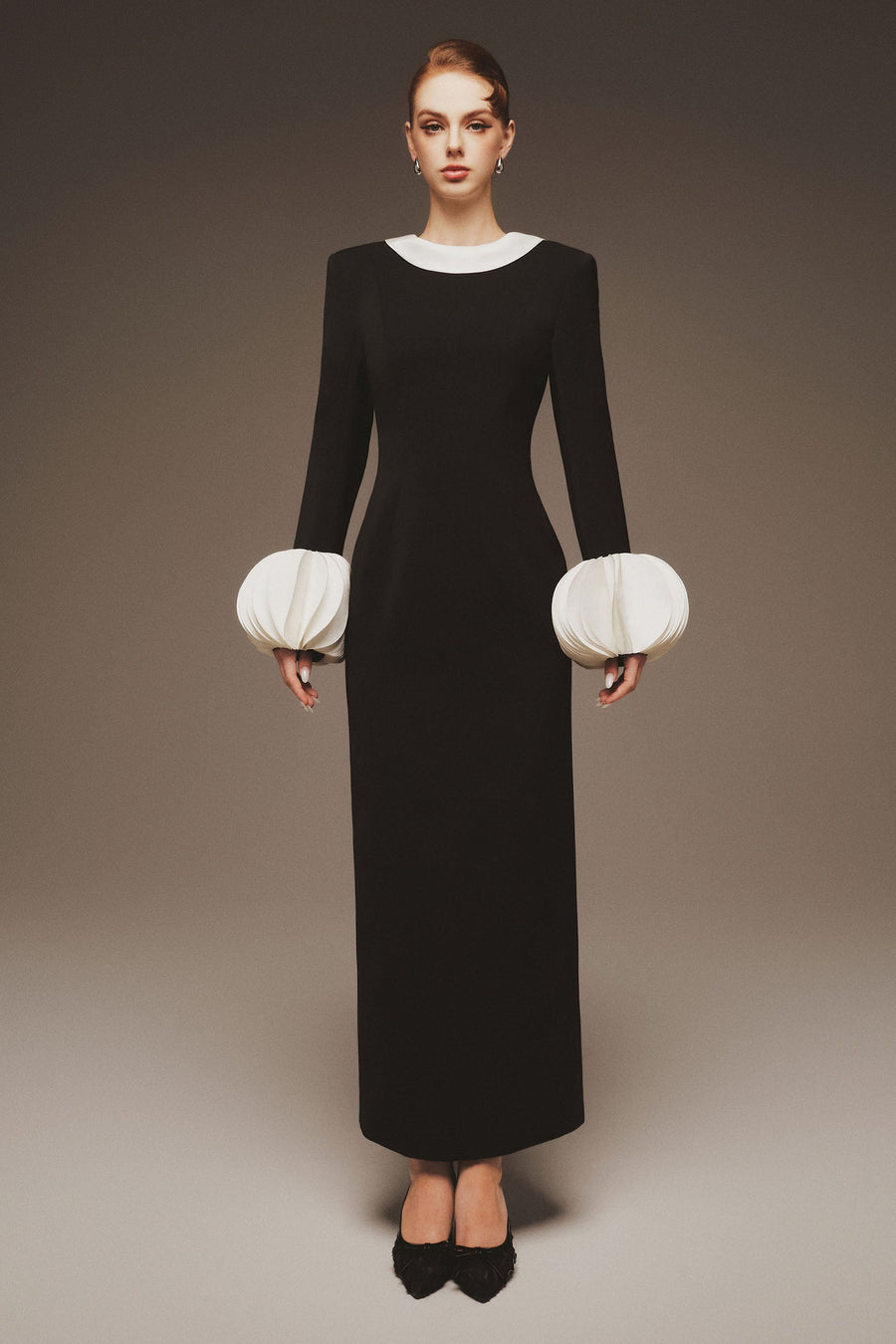 Lorien Cuff Sleeve Maxi Dress 2