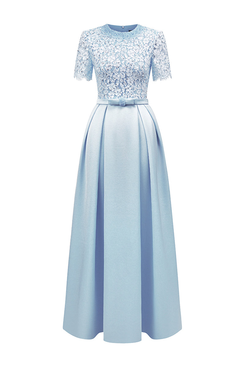 Lyanna A-line Draped Maxi Dress 10