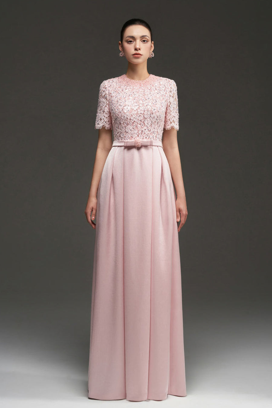 Lyanna A-line Draped Maxi Dress 6