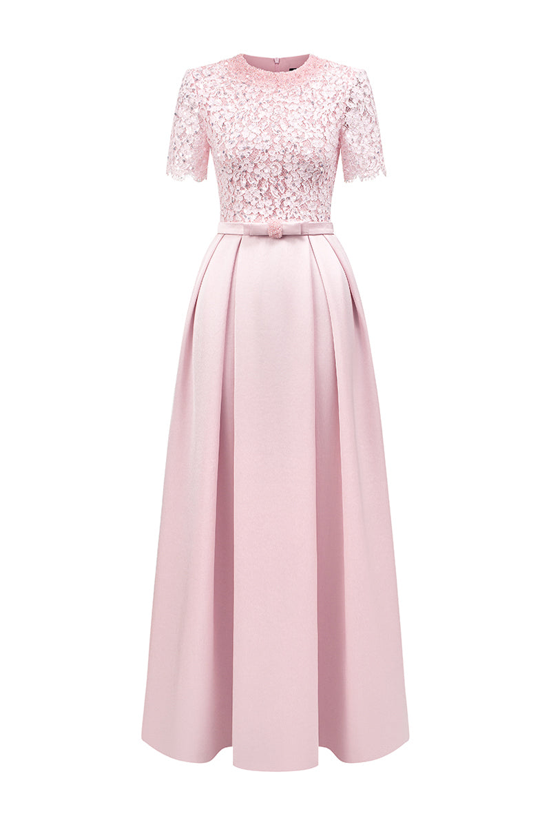 Lyanna A-line Draped Maxi Dress 1