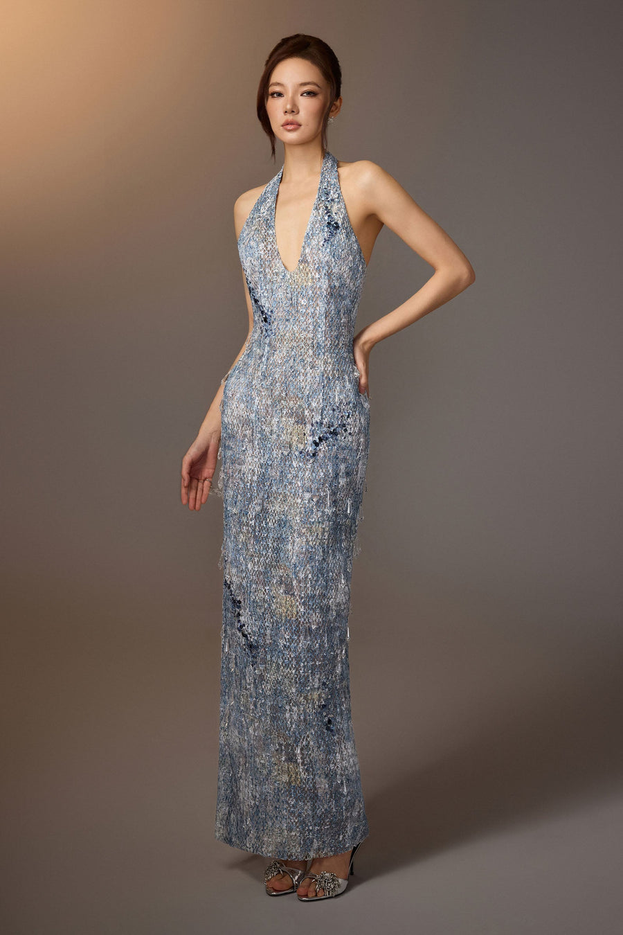 Lyra Halter Maxi Dress 1