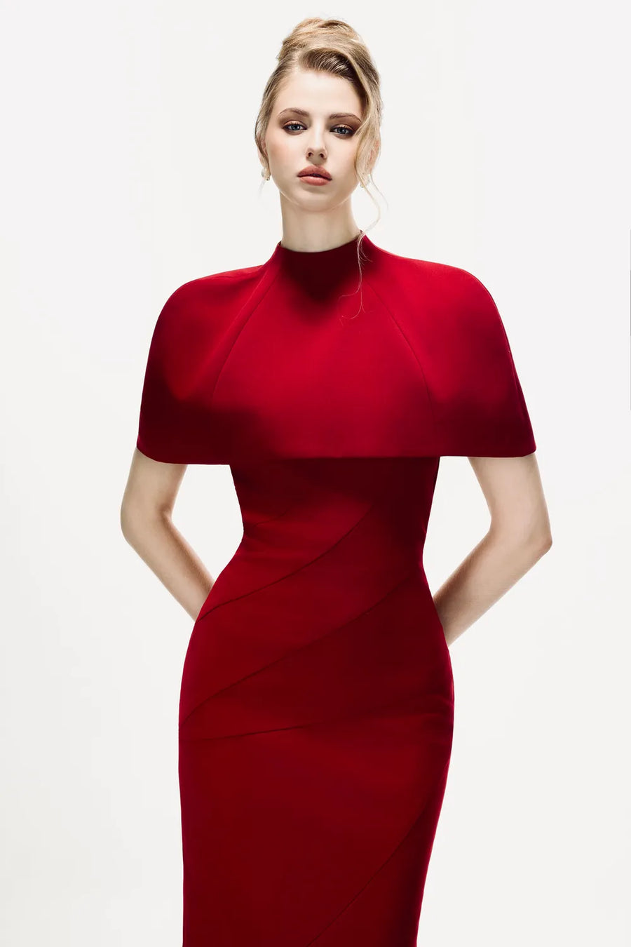 Seriora Dress with Cape 3