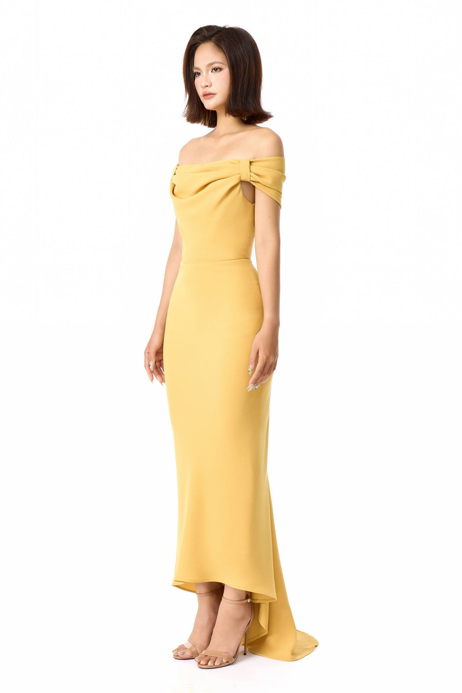 Soleil Off-Shoulder Maxi Dress 4