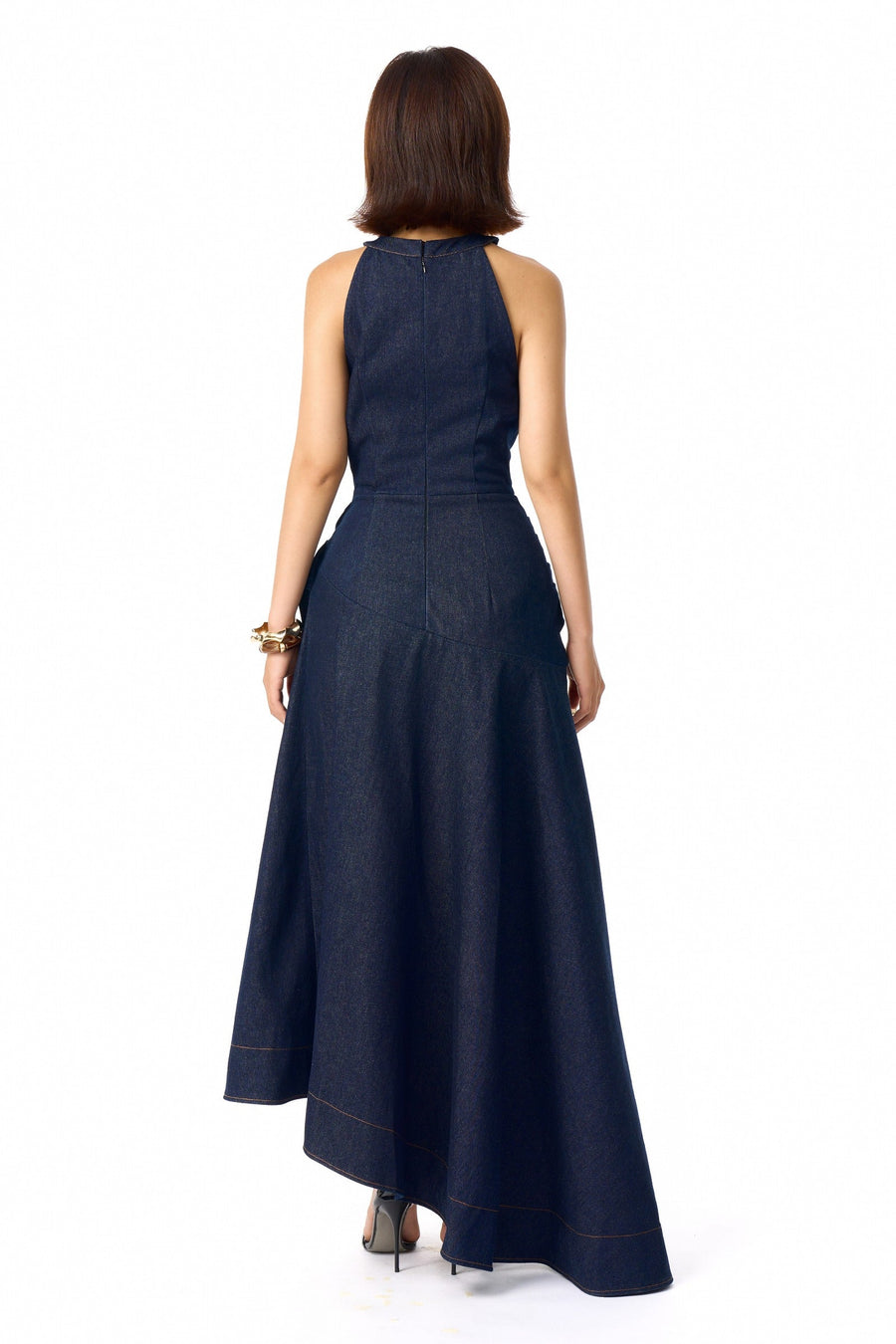 Nola Draped Maxi Dress 5