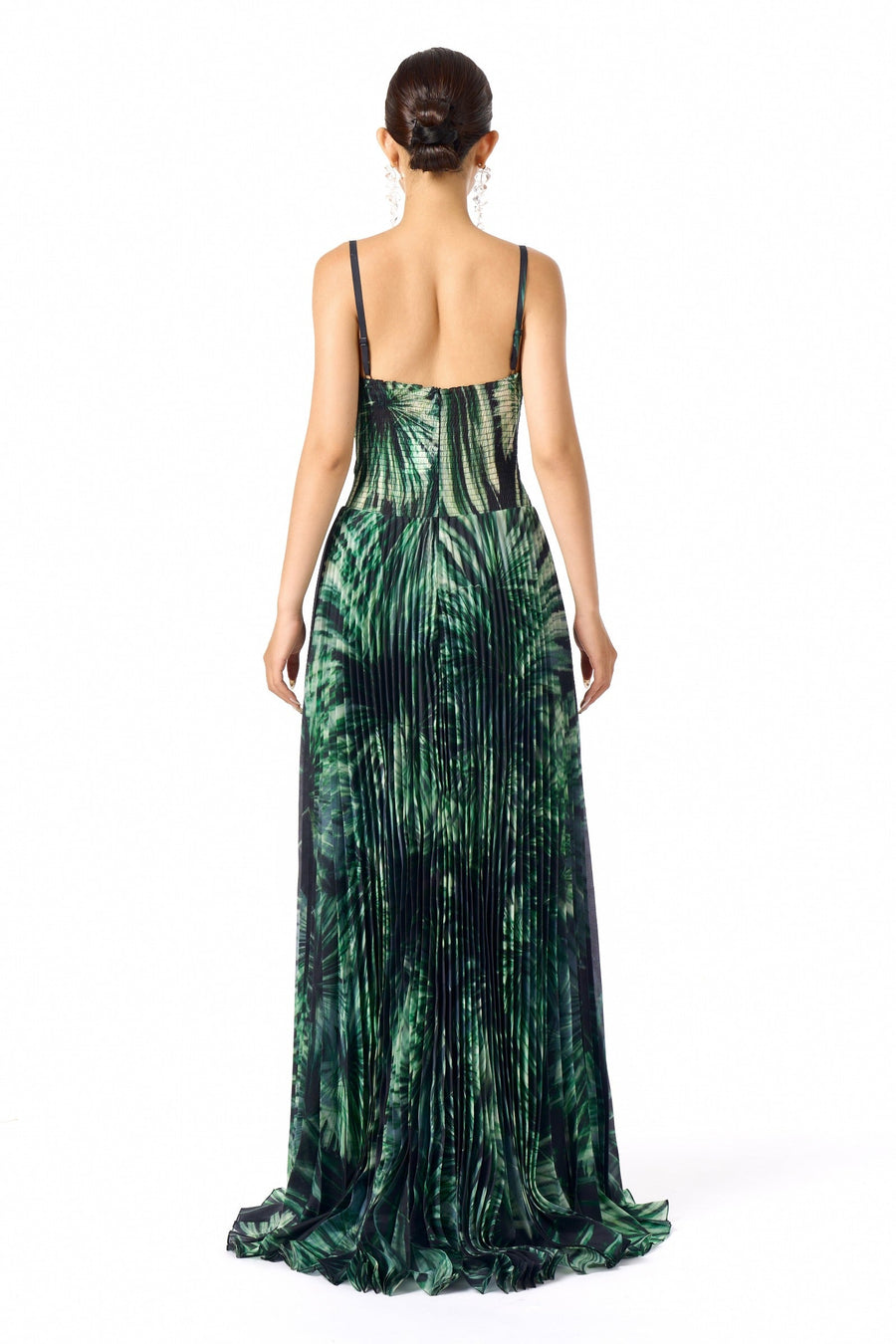 Mira Pleated Maxi Dress 5