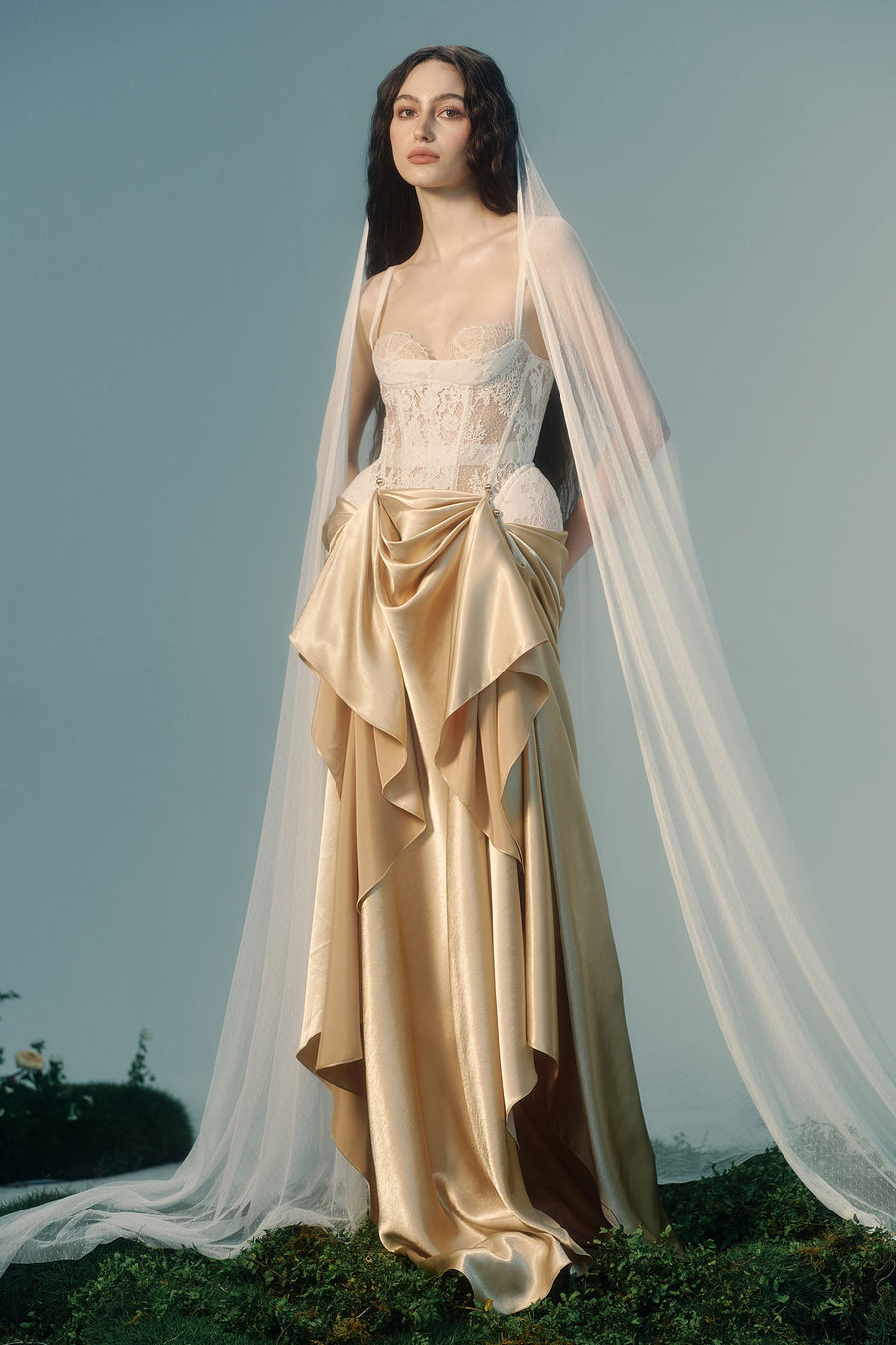 Maia Draped Maxi Dress 1