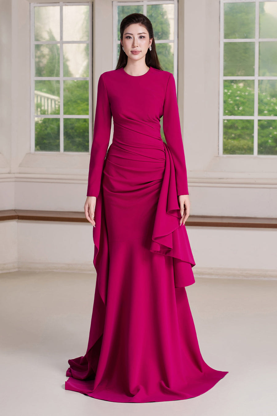 Mia Mermaid Maxi Dress 2