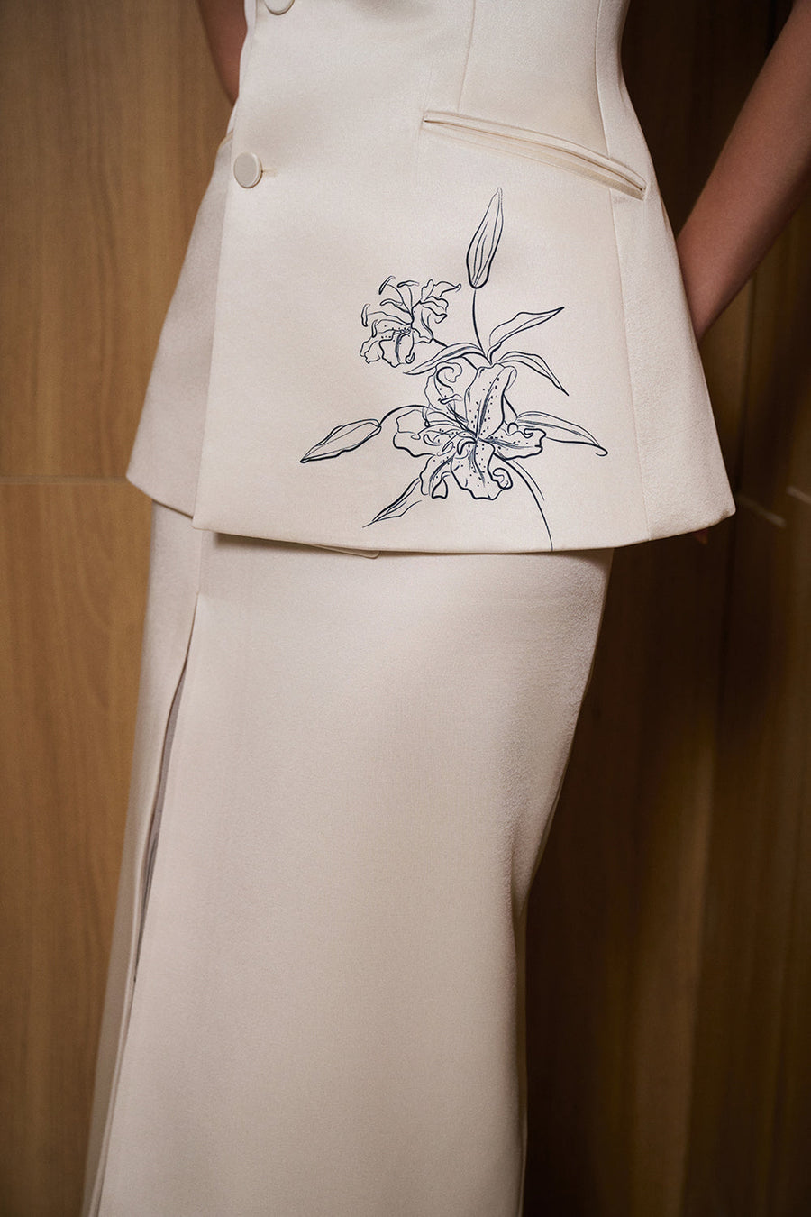 Moira Peplum Taffeta Blazer 3
