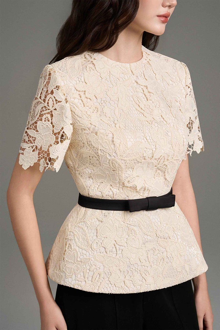 Monéra Peplum Top