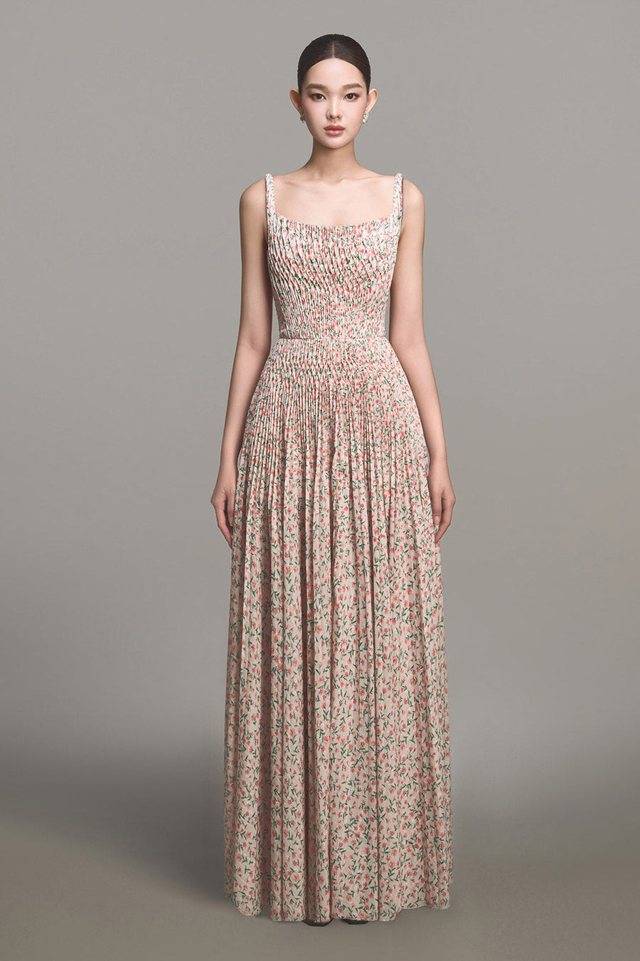 Pleated Maxi Dress 18