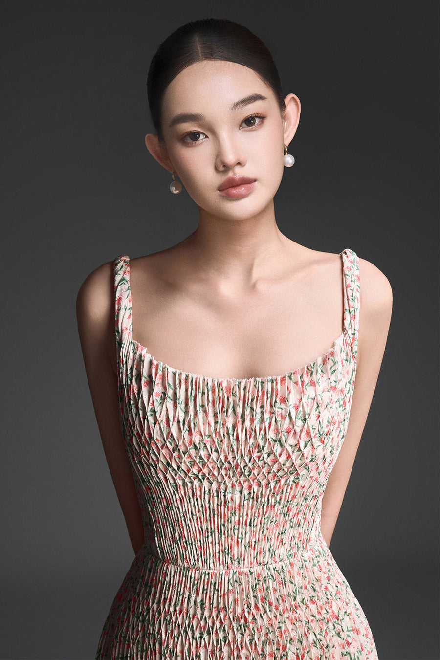 Pleated Maxi Dress 16
