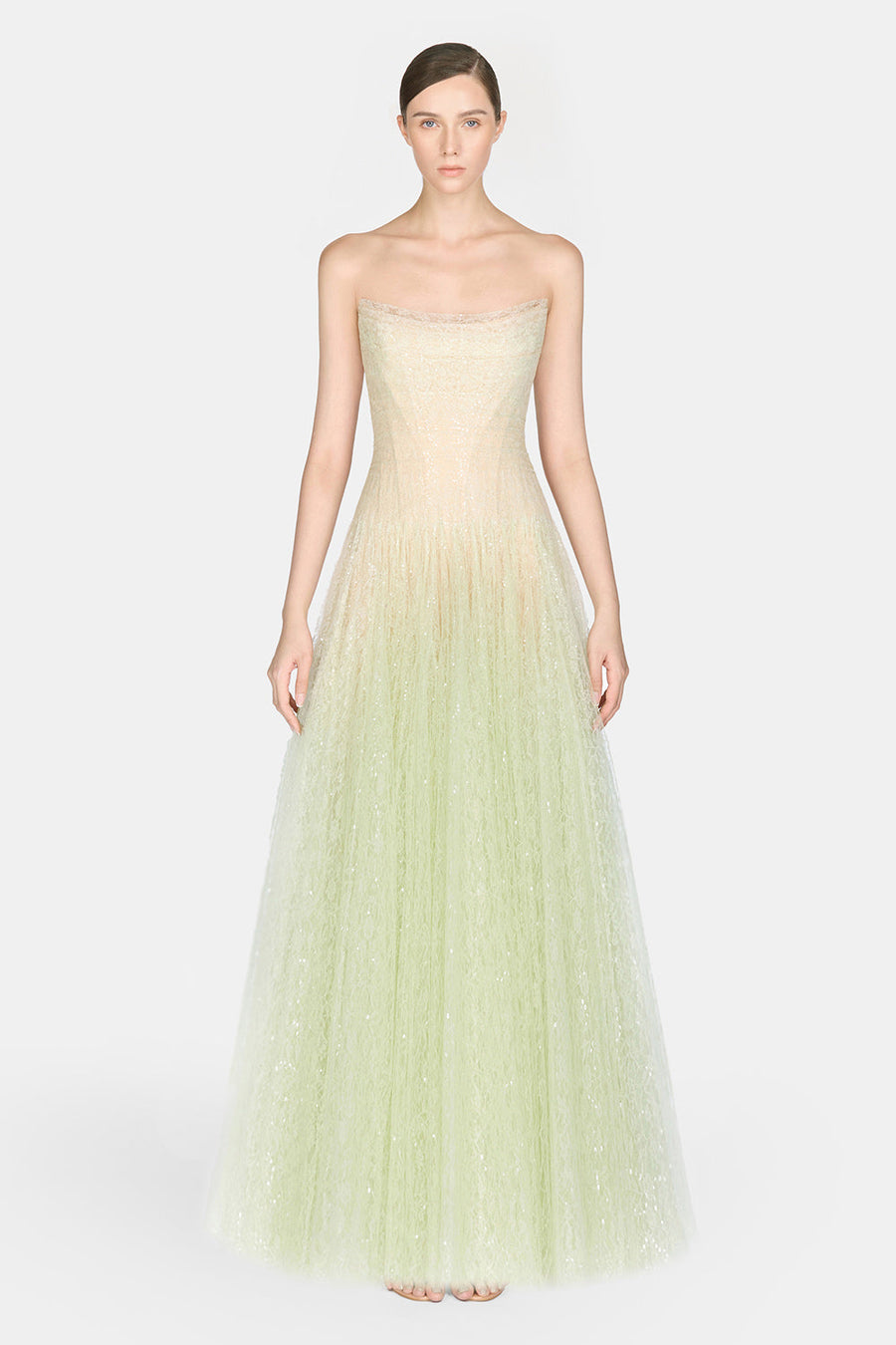 Draped Lace Maxi Dress 23