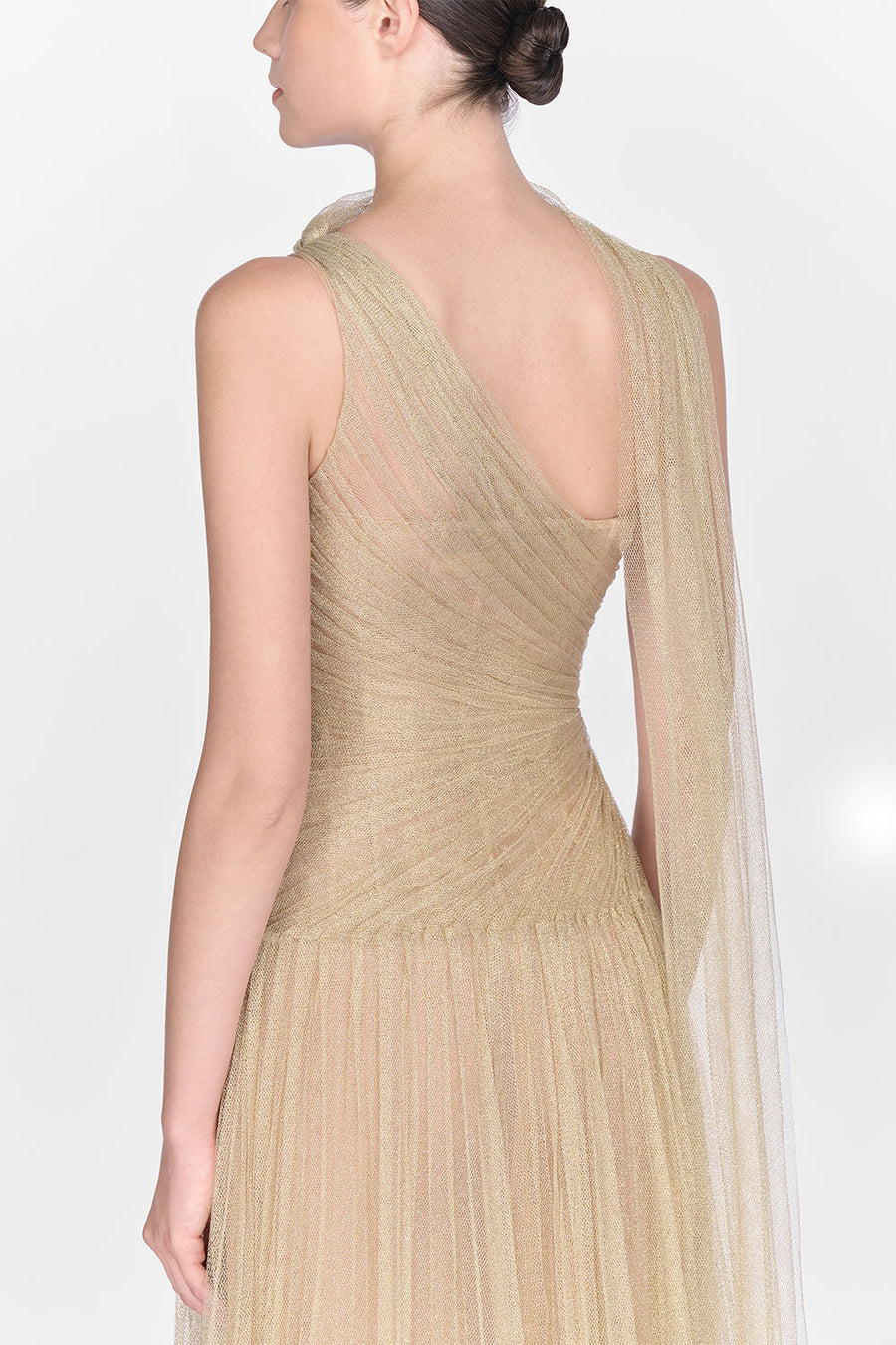 Draped Midi Dress 13