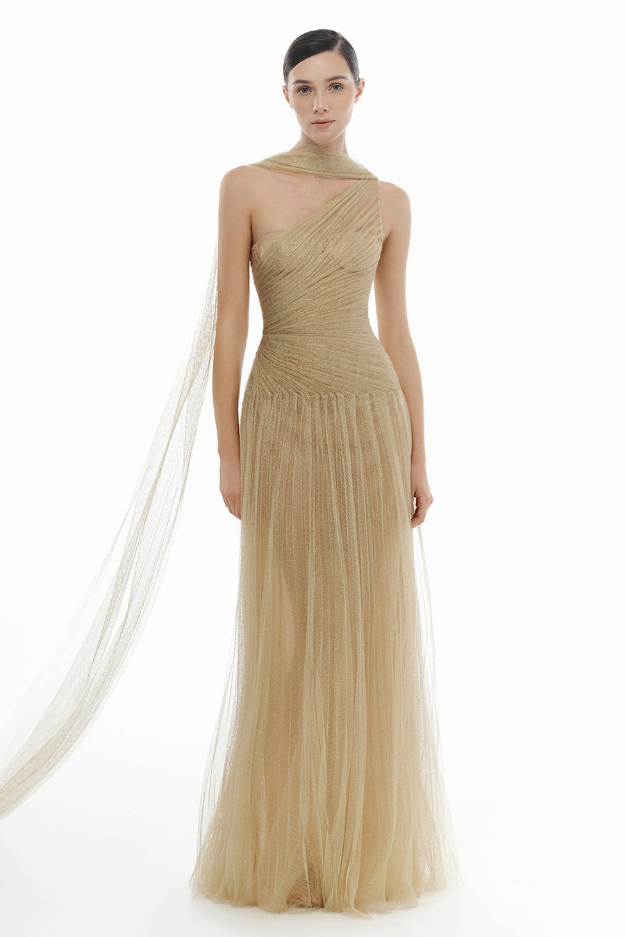 Draped Maxi Dress 38