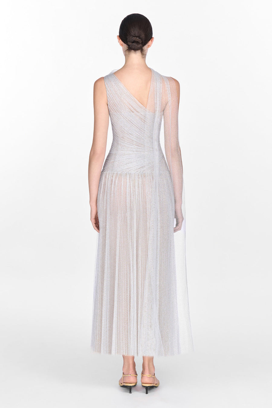 Draped Midi Dress 3