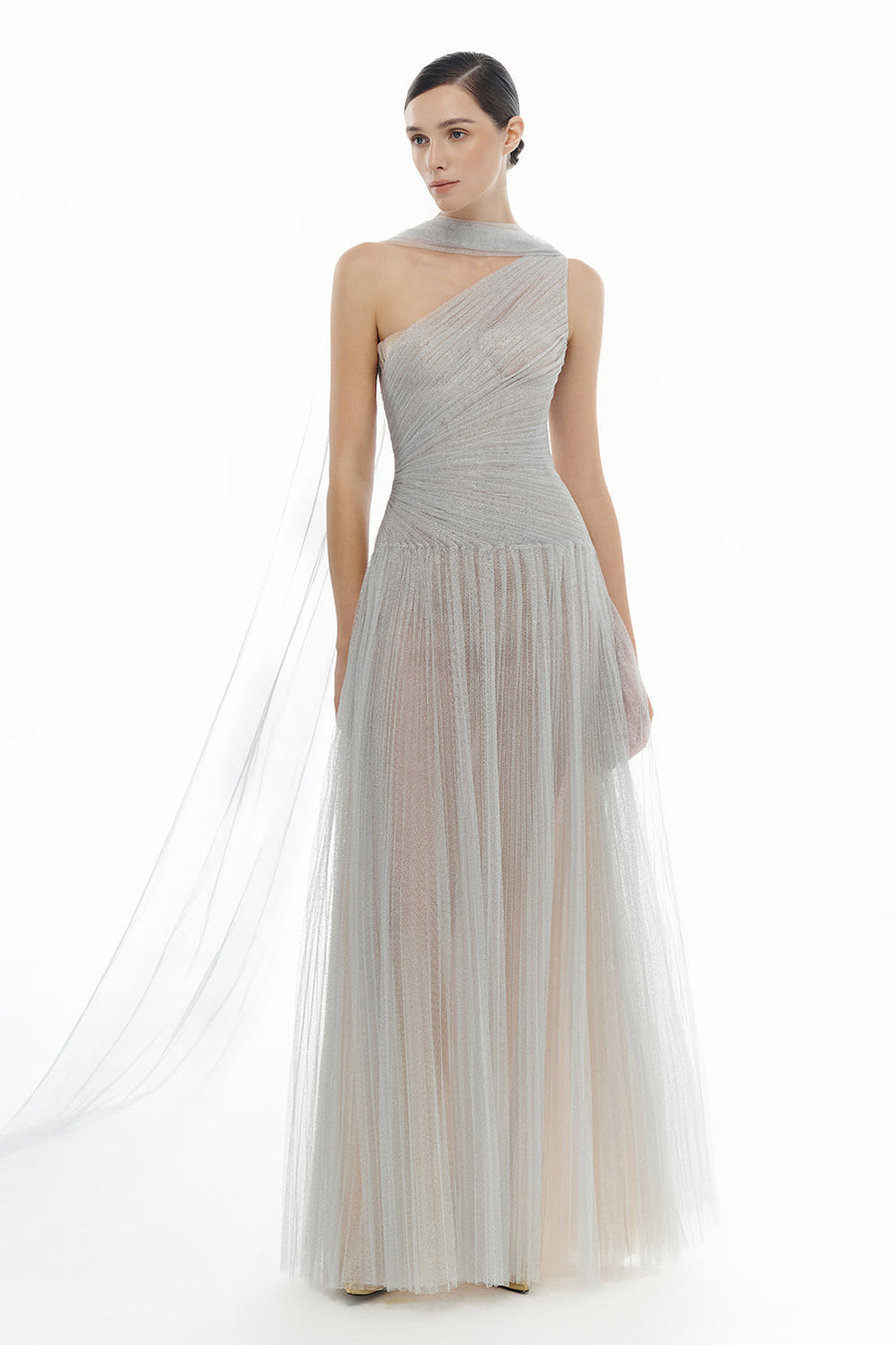 Draped Maxi Dress 6