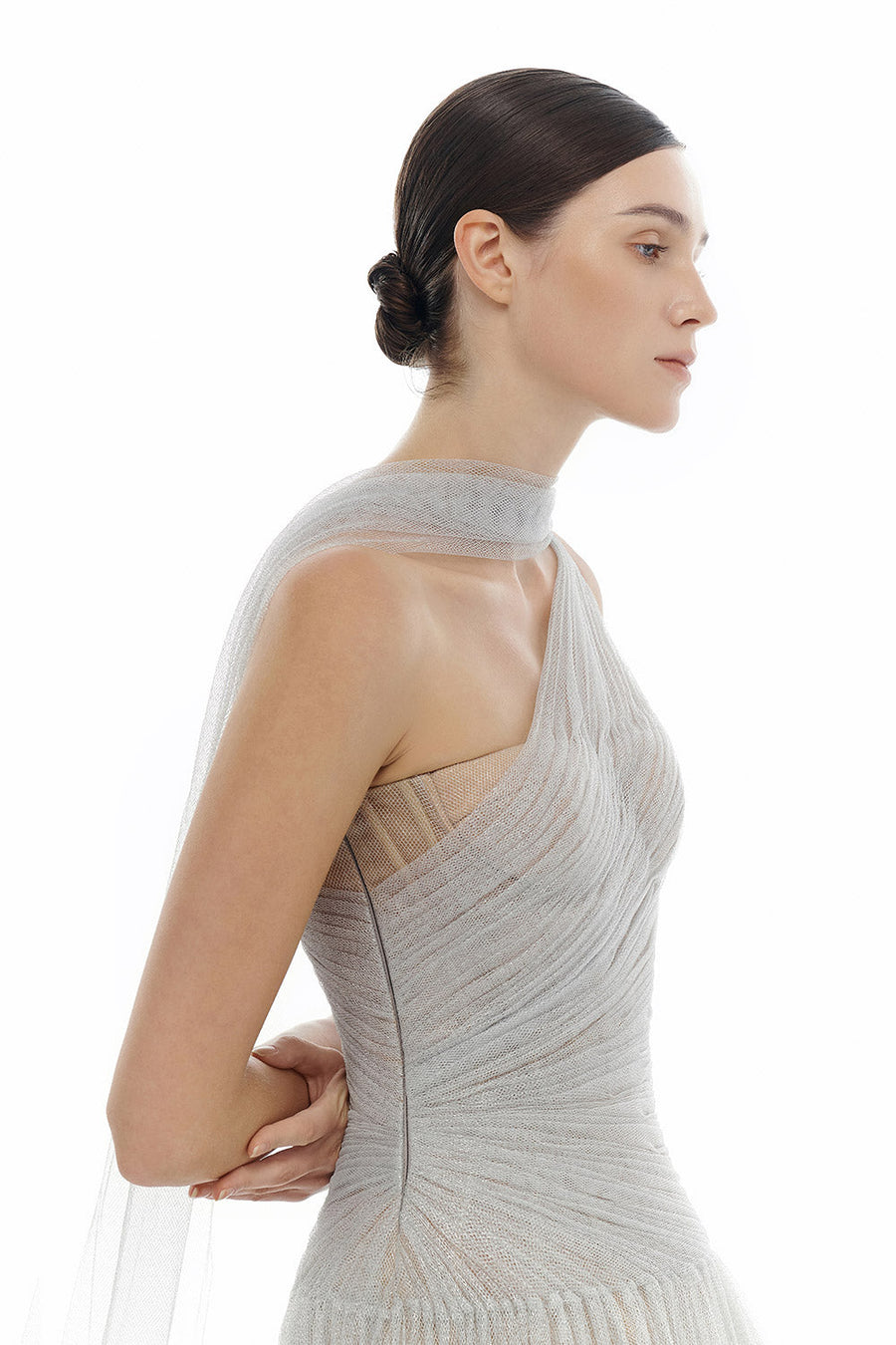 Draped Midi Dress 19