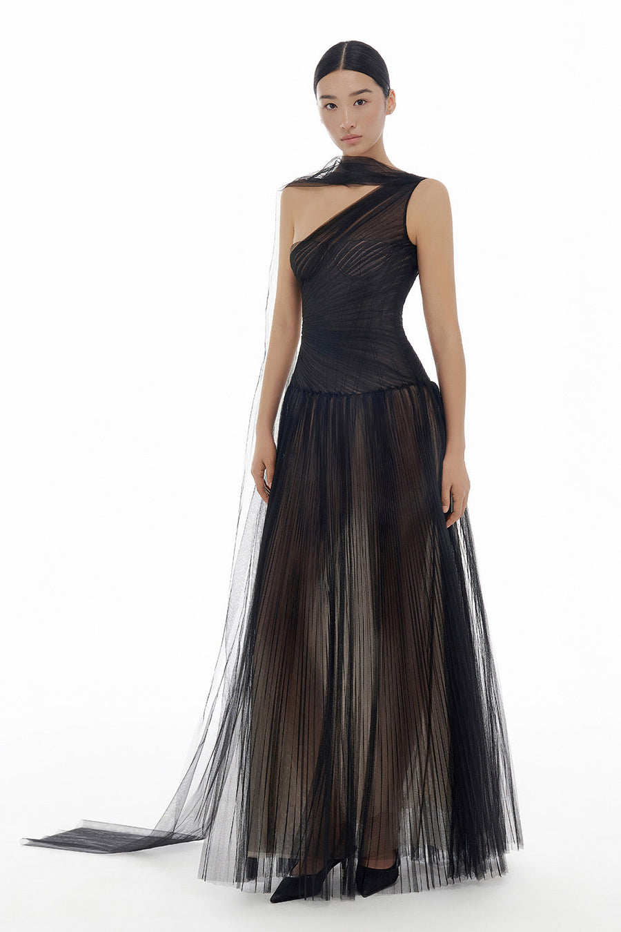 Draped Maxi Dress 50
