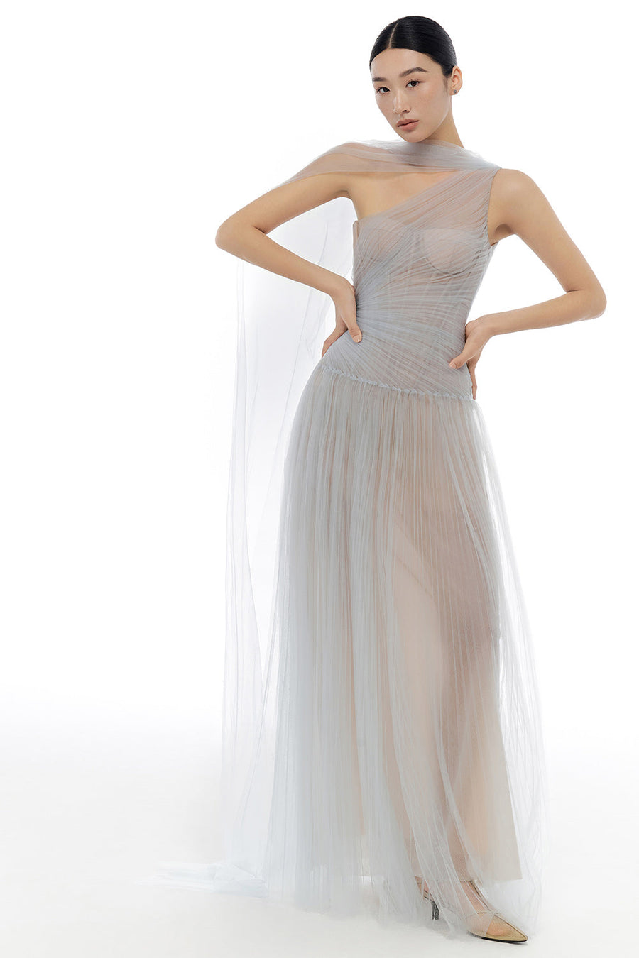 Draped Maxi Dress 23