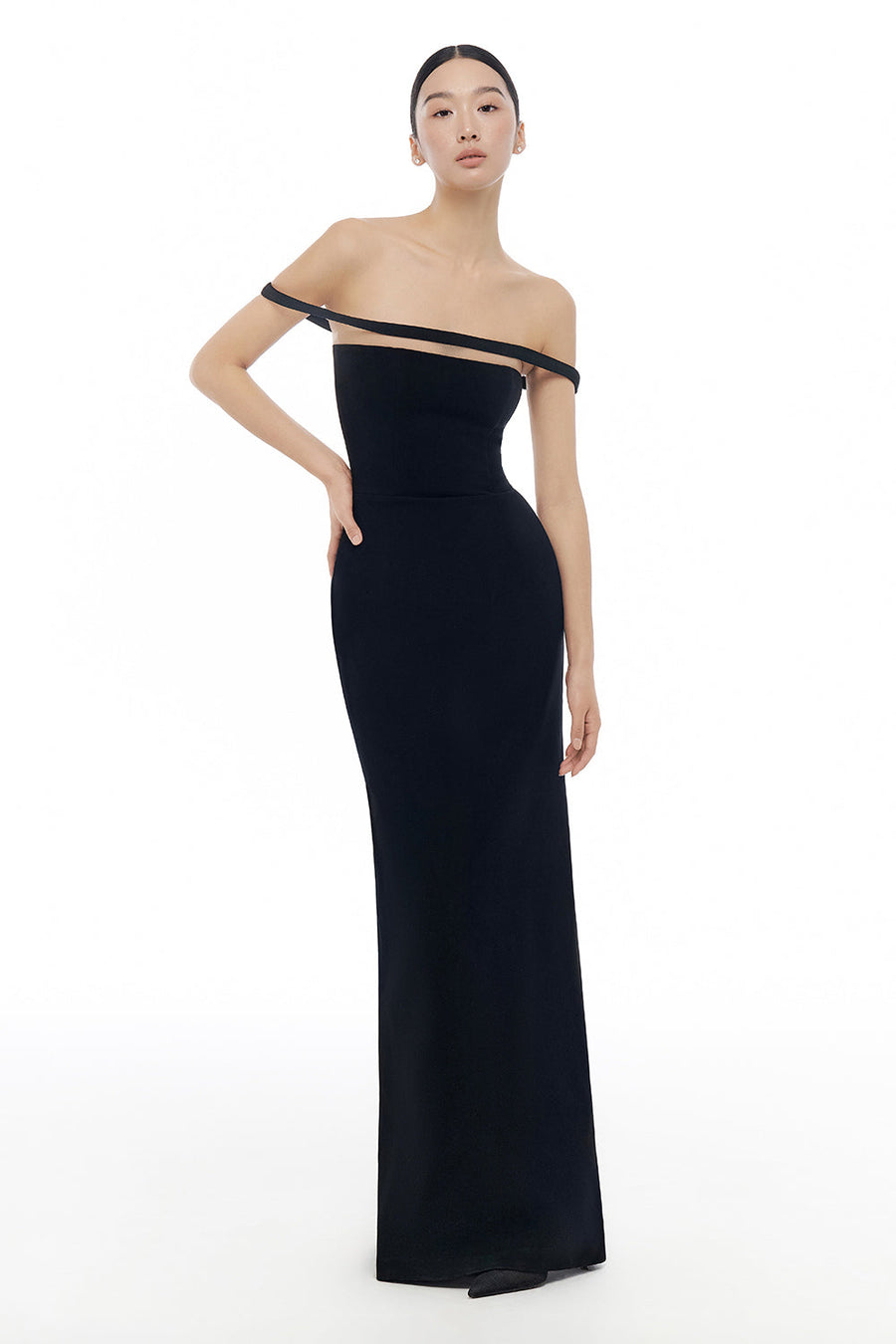 Black Orbit Maxi Dress 9