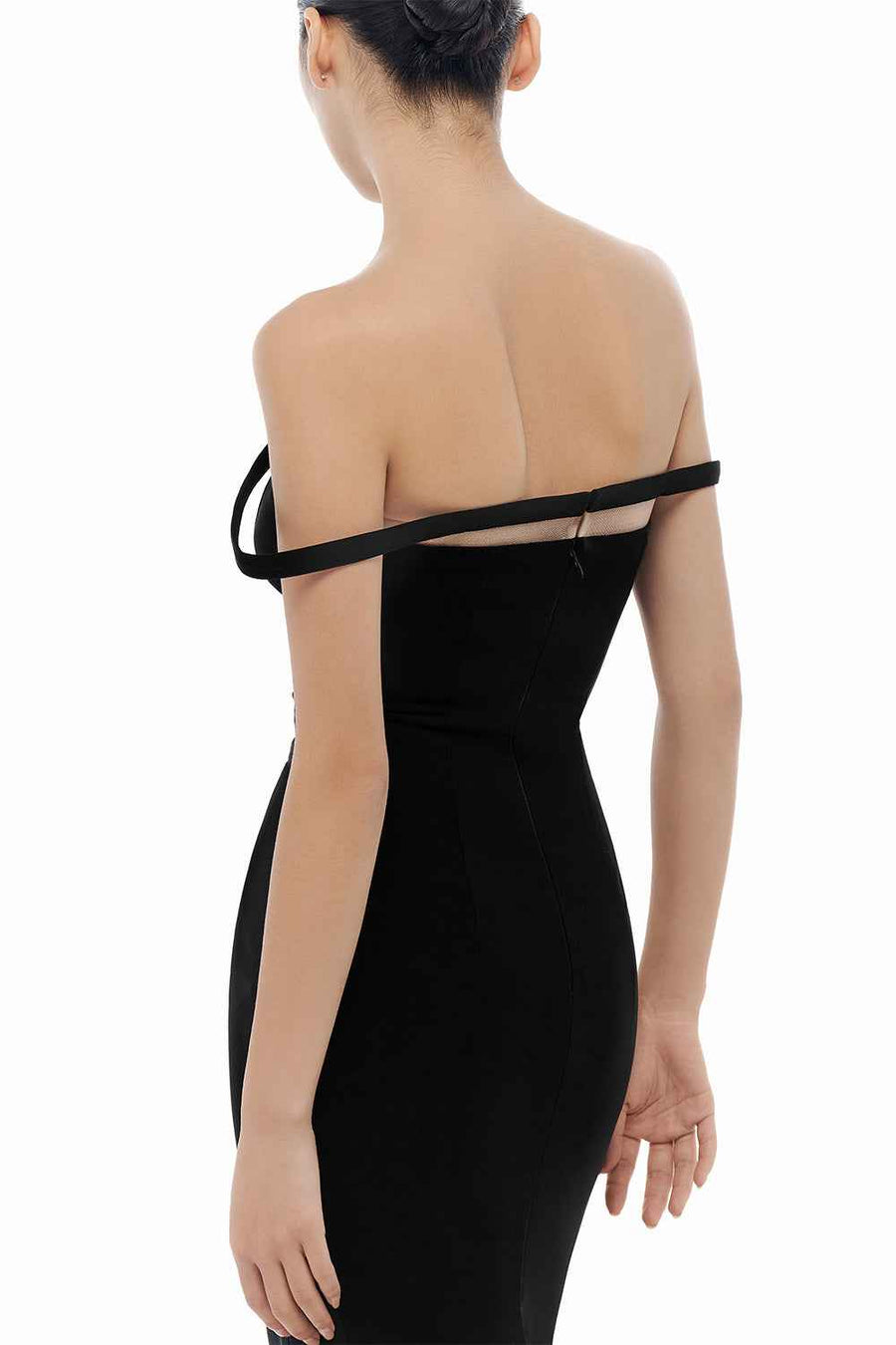 Black Orbit Maxi Dress