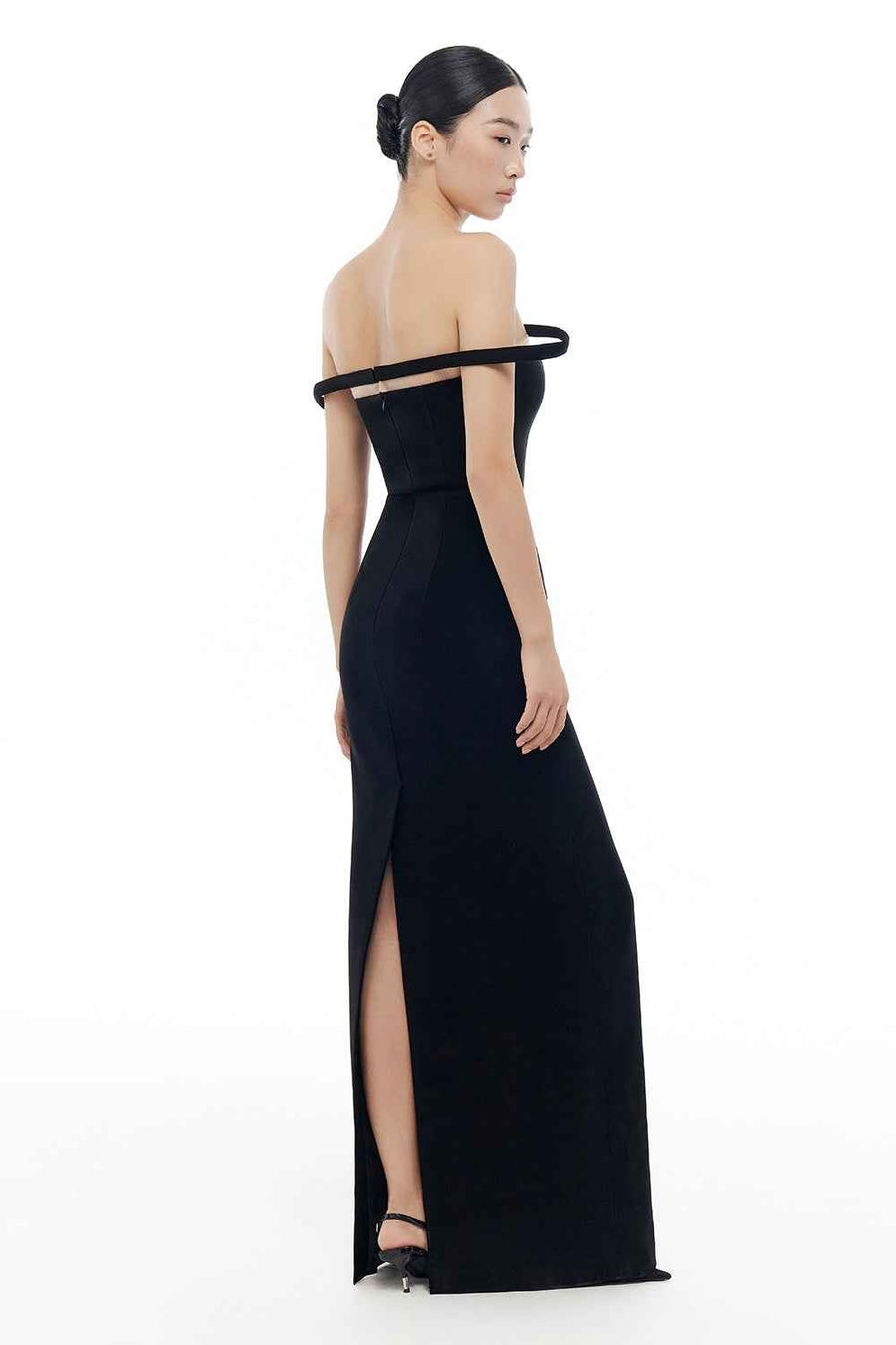 Black Orbit Maxi Dress