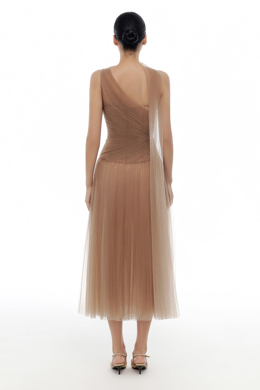 Draped Midi Dress 29