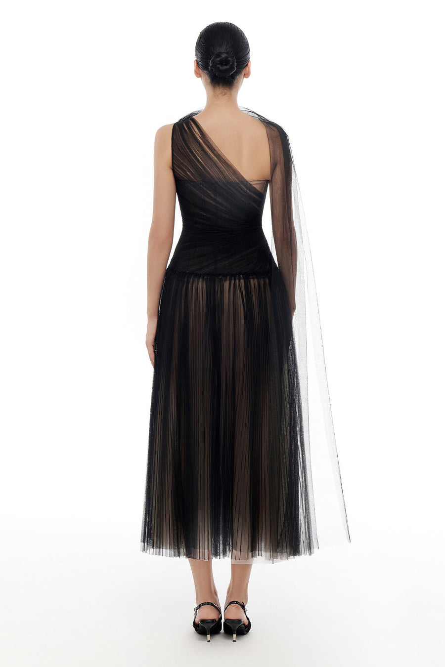 Draped Midi Dress 43