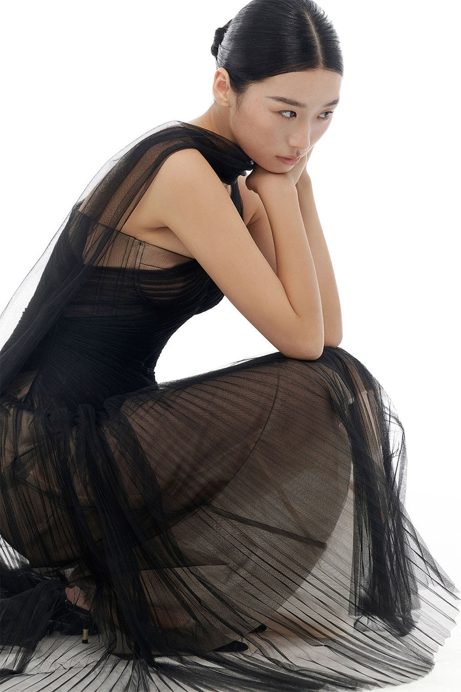 Draped Midi Dress 41