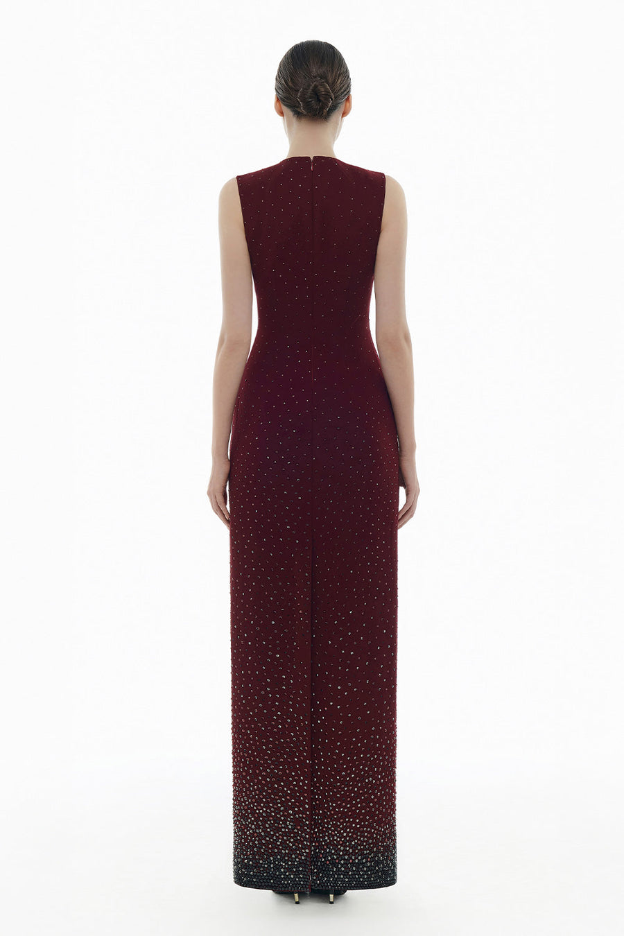 Crystal Beaded Maxi Dress 14