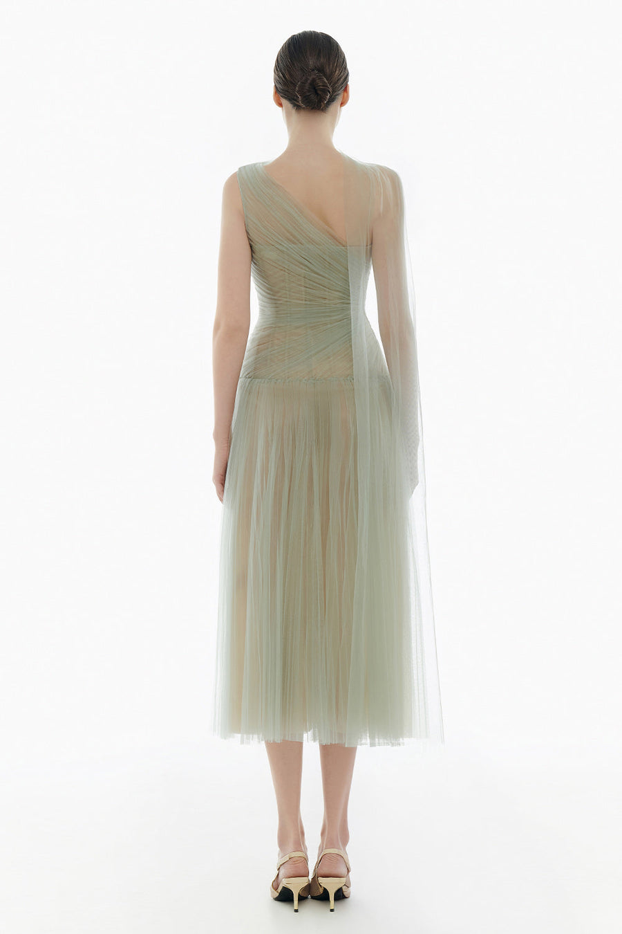 Draped Midi Dress 35