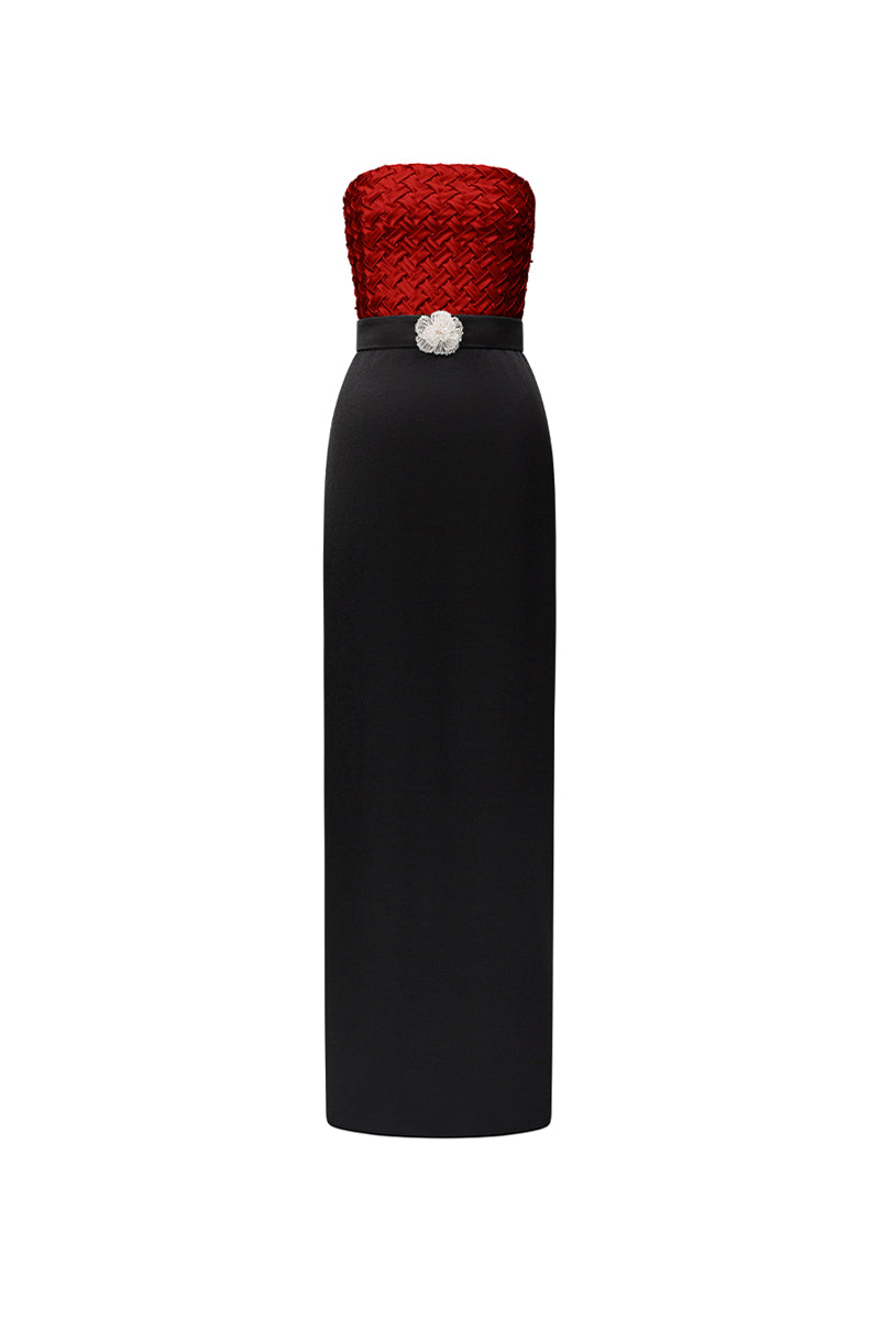 Morgan Scarf Crochet Maxi Dress 17
