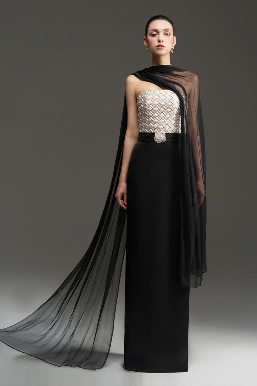Morgan Scarf Crochet Maxi Dress 8