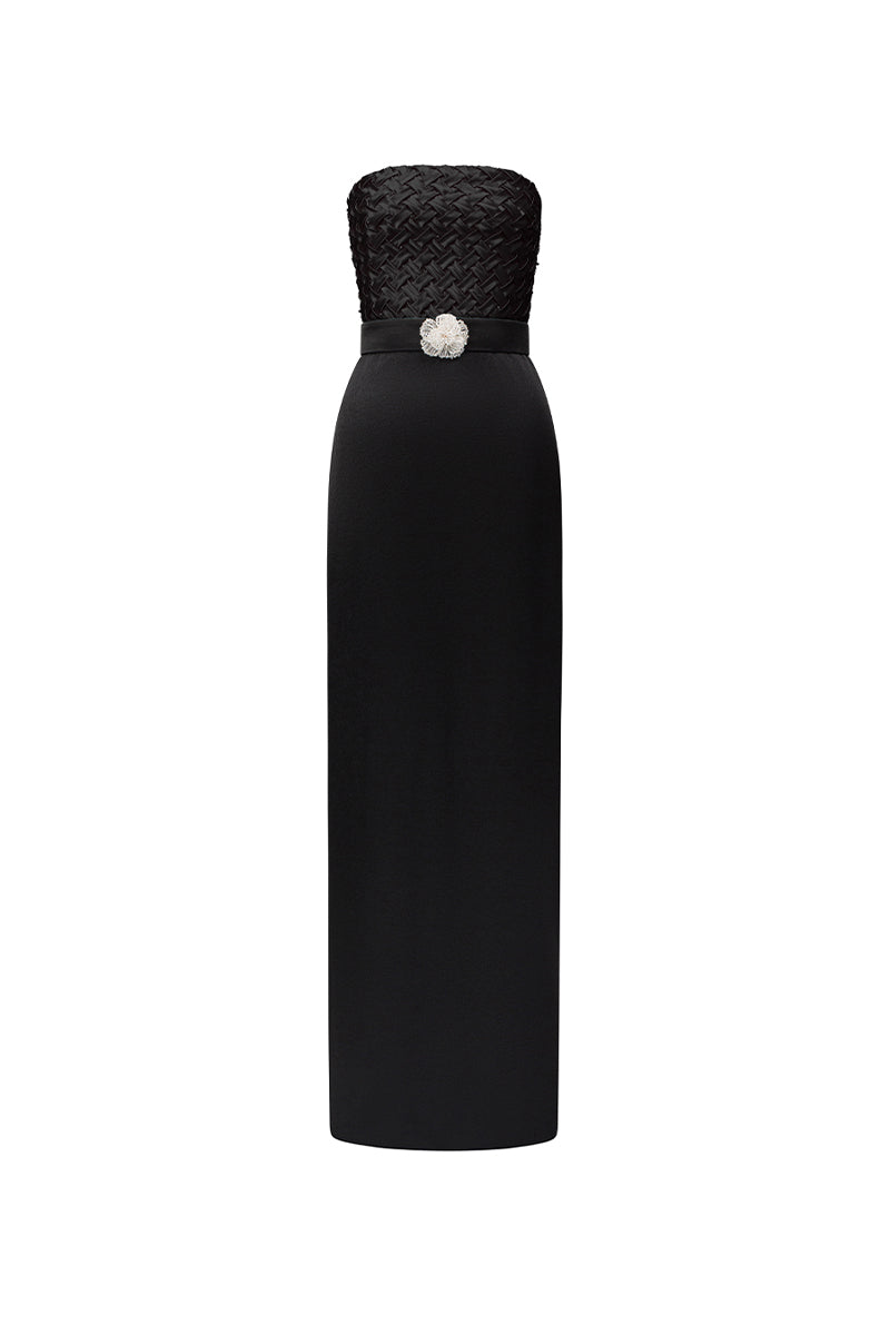 Morgan Scarf Crochet Maxi Dress 15
