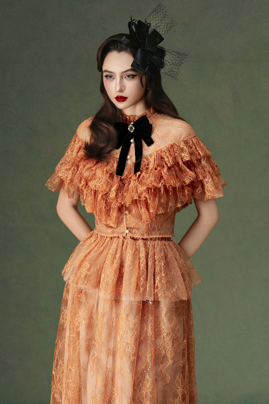 Muse A-line Gathering Skirt 3
