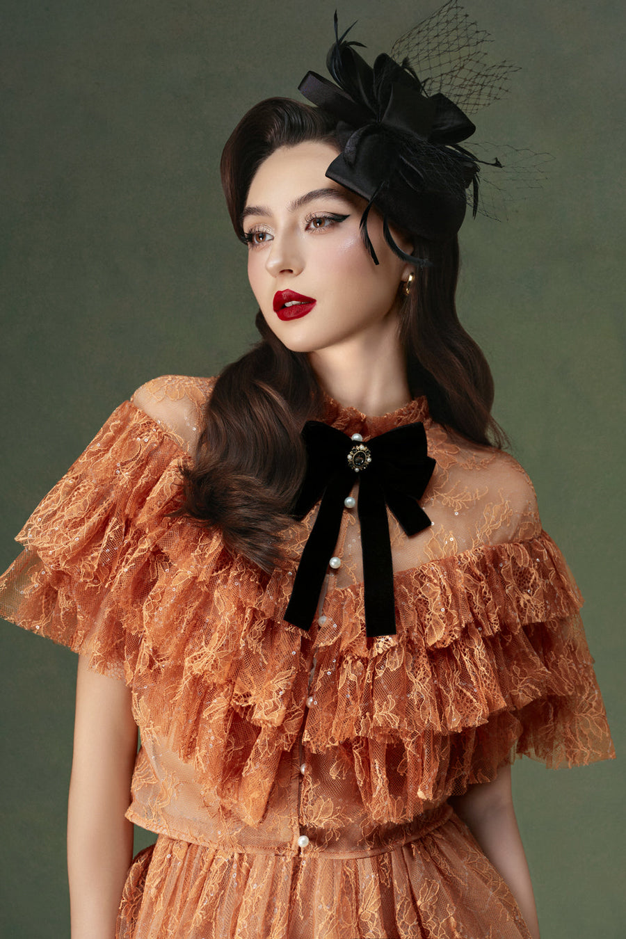 Muse Straight Ruffle Top