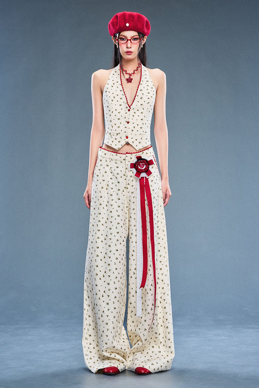 Mystery Straight Cotton Pants 6