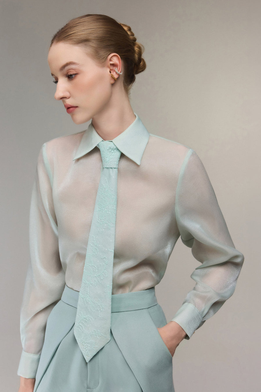 Nacré Collared Shirt 2