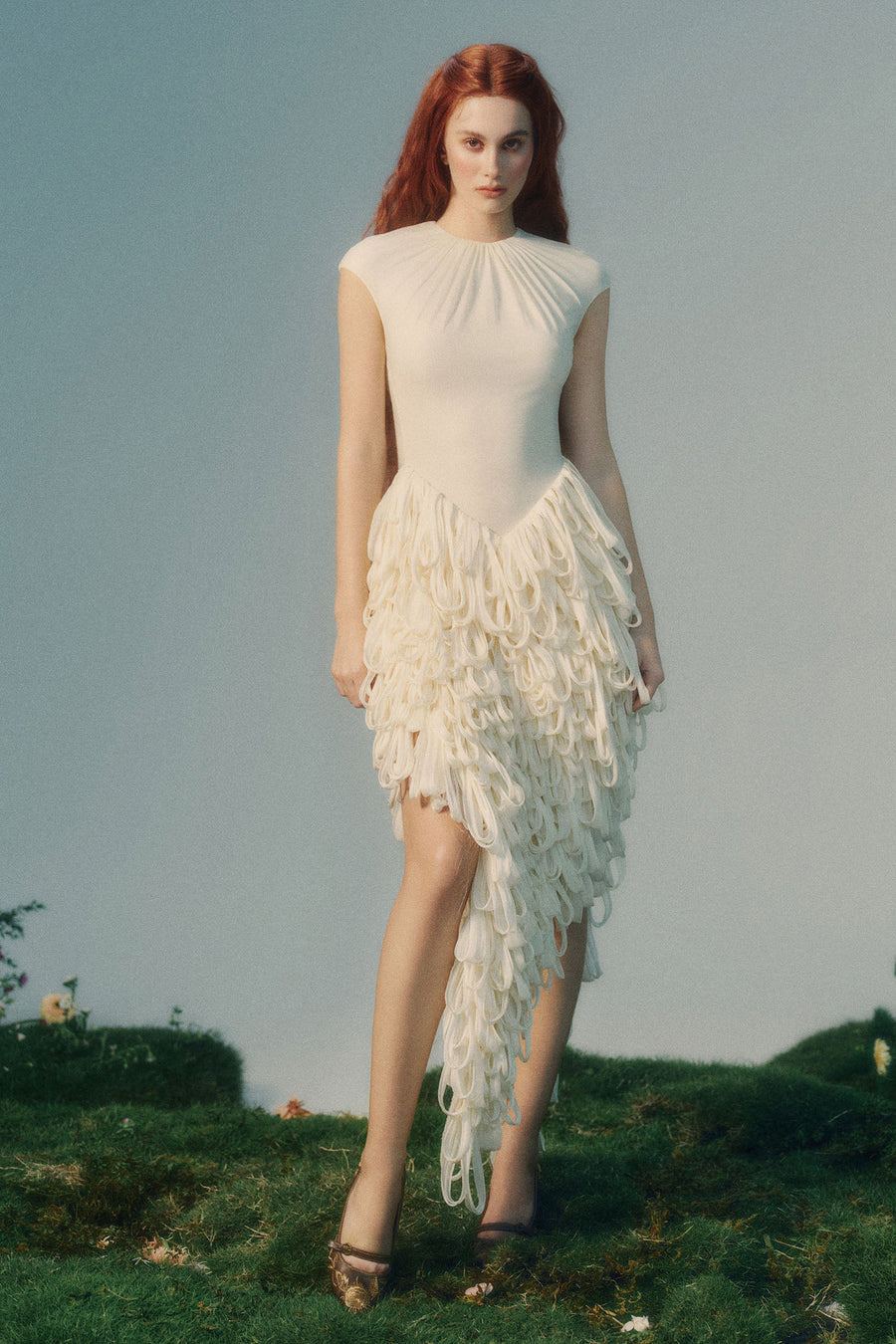 Nerine Fringe Midi Dress 1