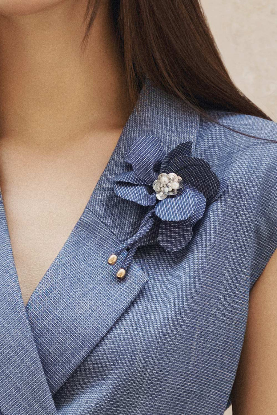 Cuon Floral Brooch 9