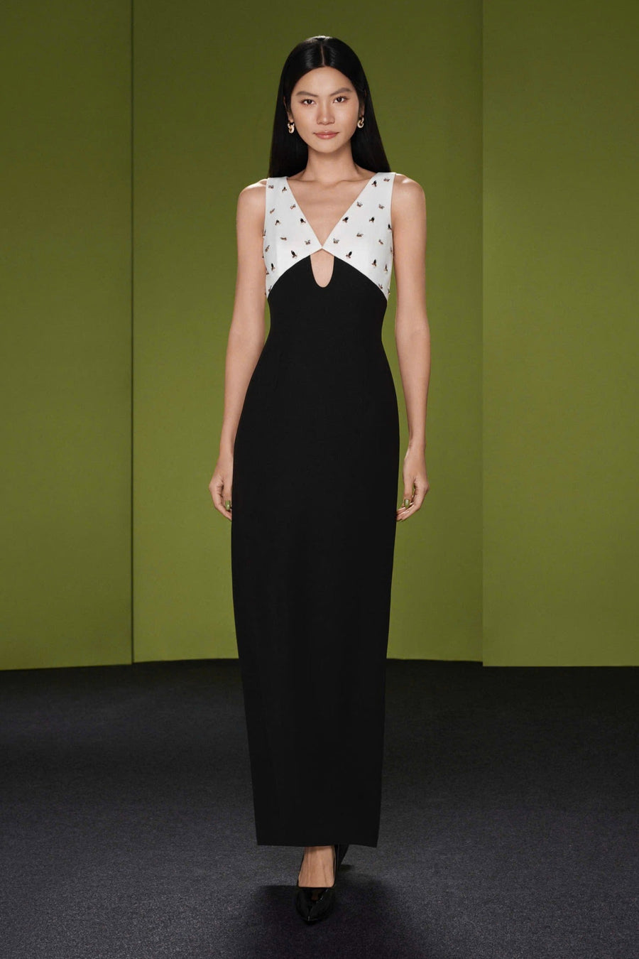Odeline Bead Maxi Dress 1