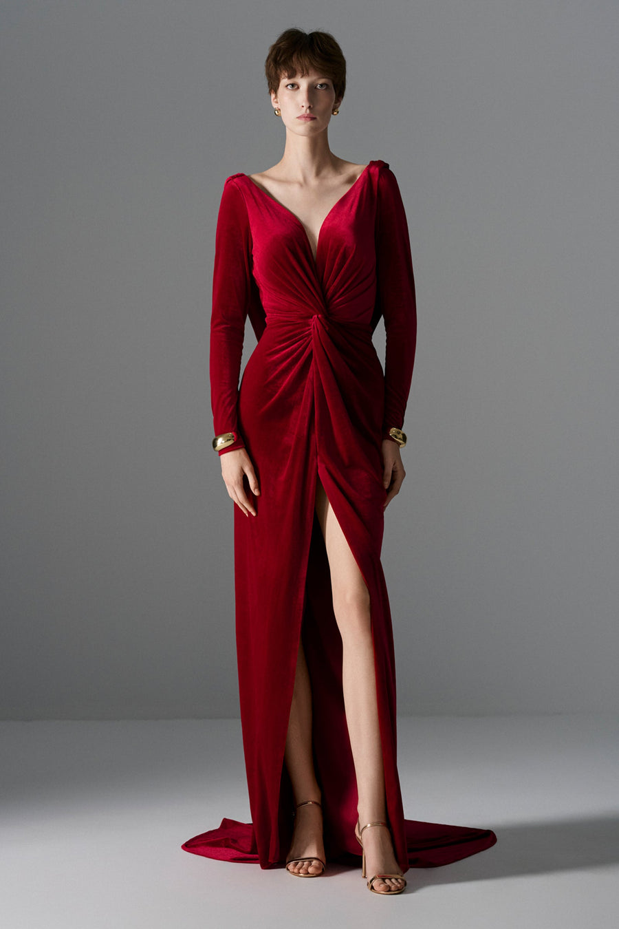 Passion Draped Maxi Dress 2