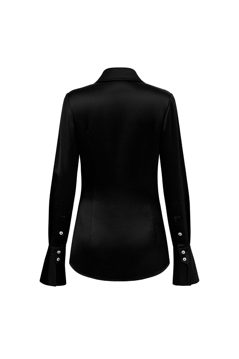 Raina Straight Rhinestone Shirt 13