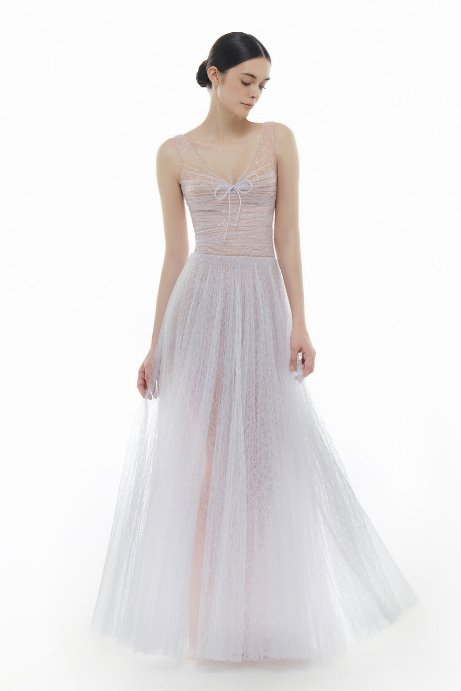 Selene V-Neck Sequin Maxi Dress 17