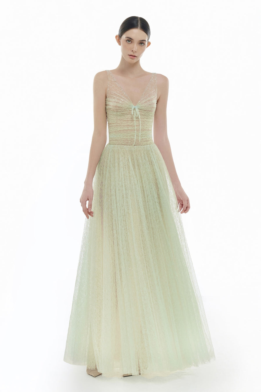 Selene V-Neck Sequin Maxi Dress 23